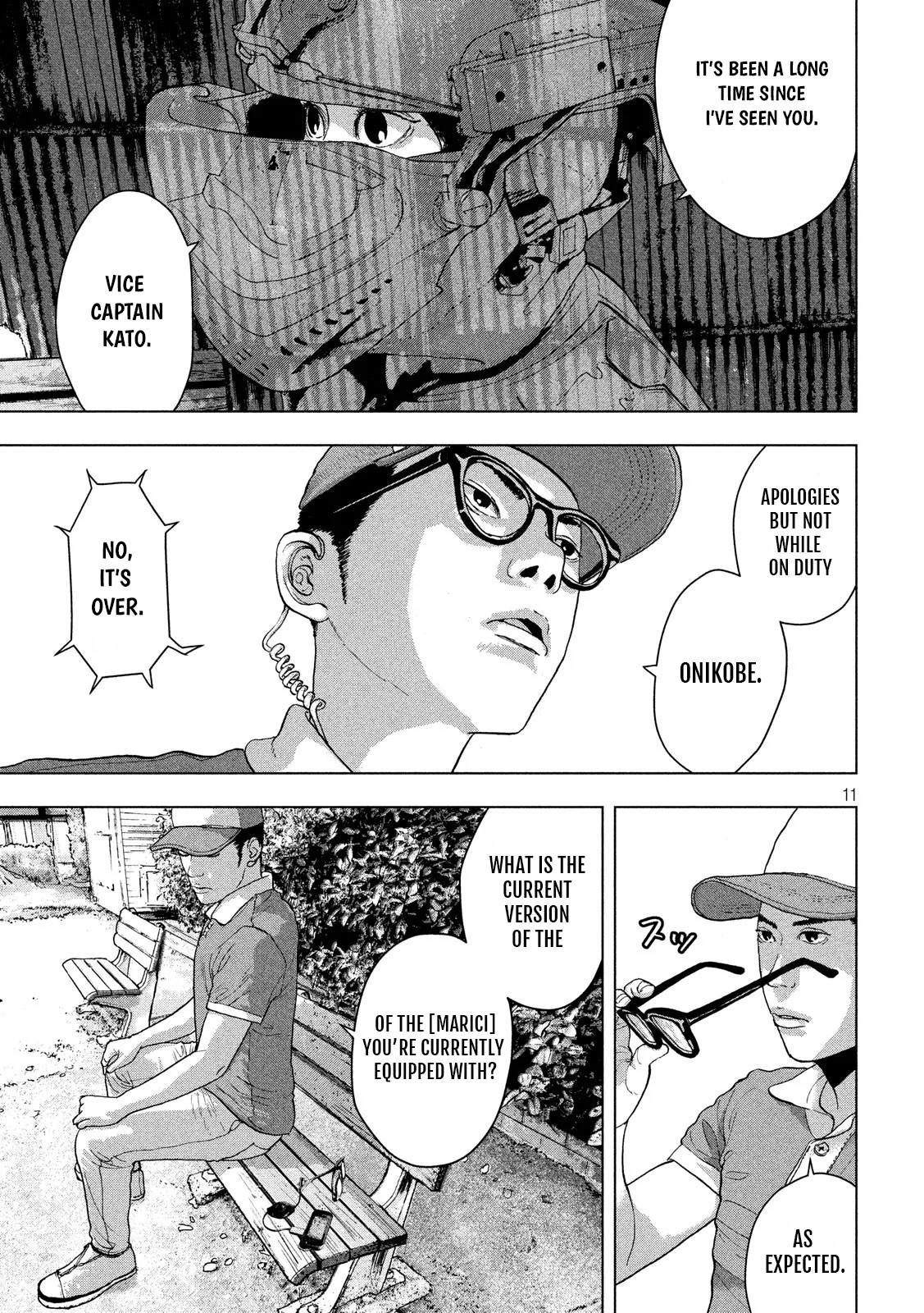 Under Ninja chapter 9 page 11