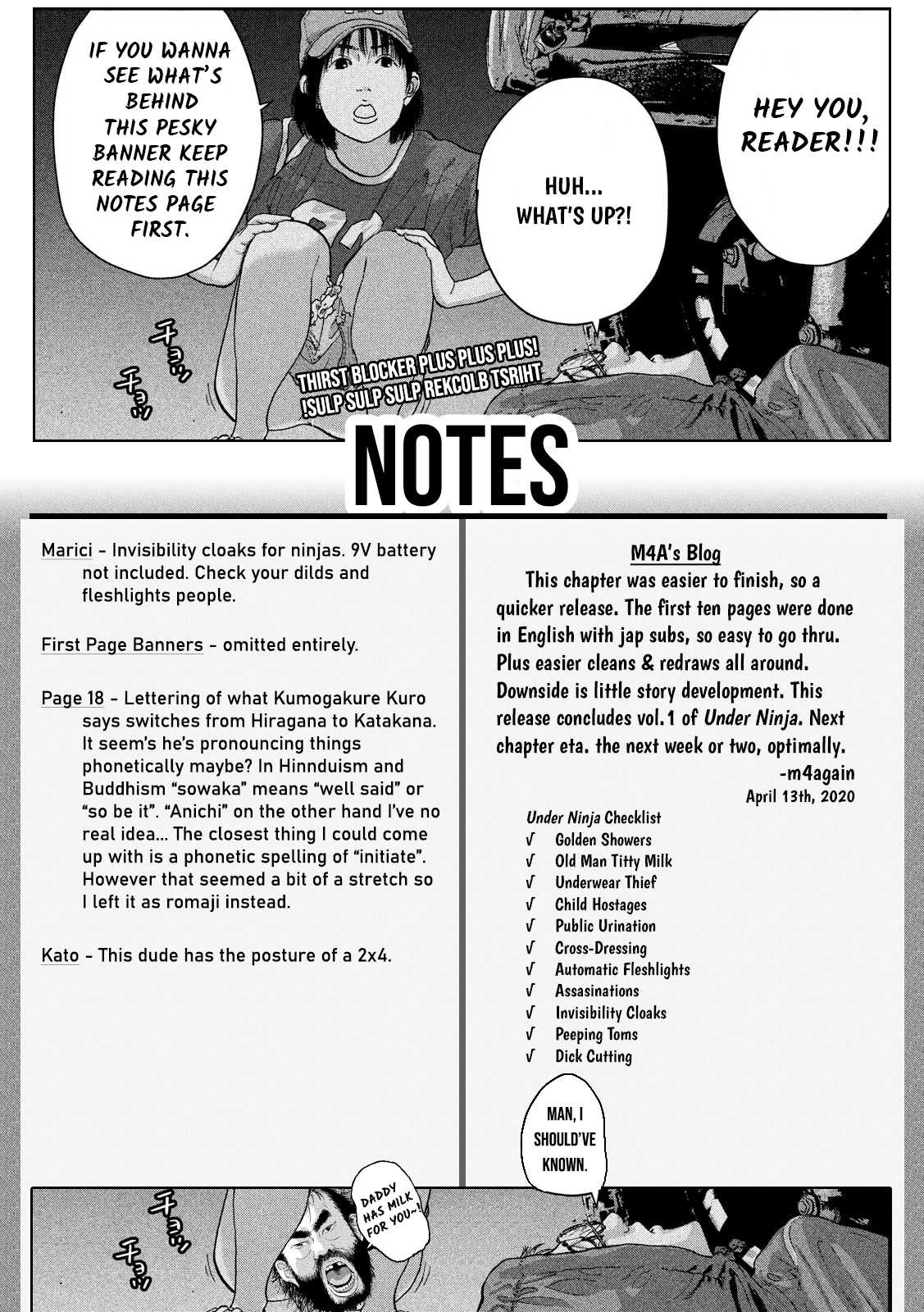 Under Ninja chapter 9 page 21