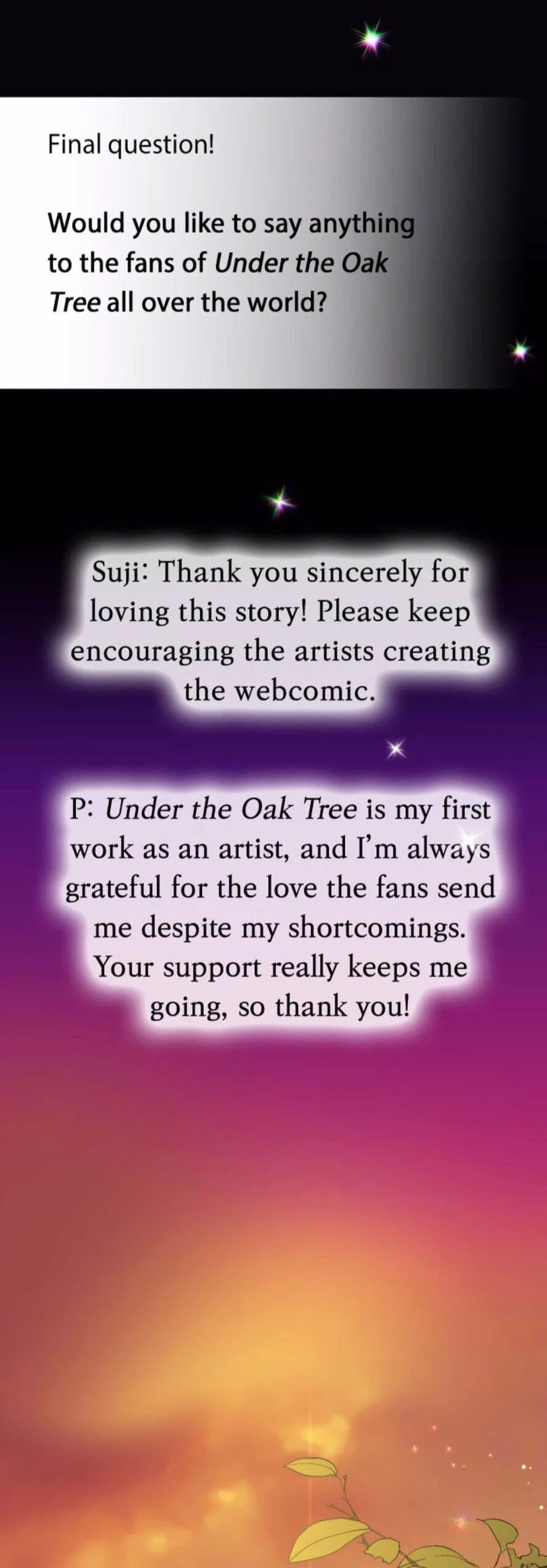 Under the Oak Tree chapter 34.5 page 21