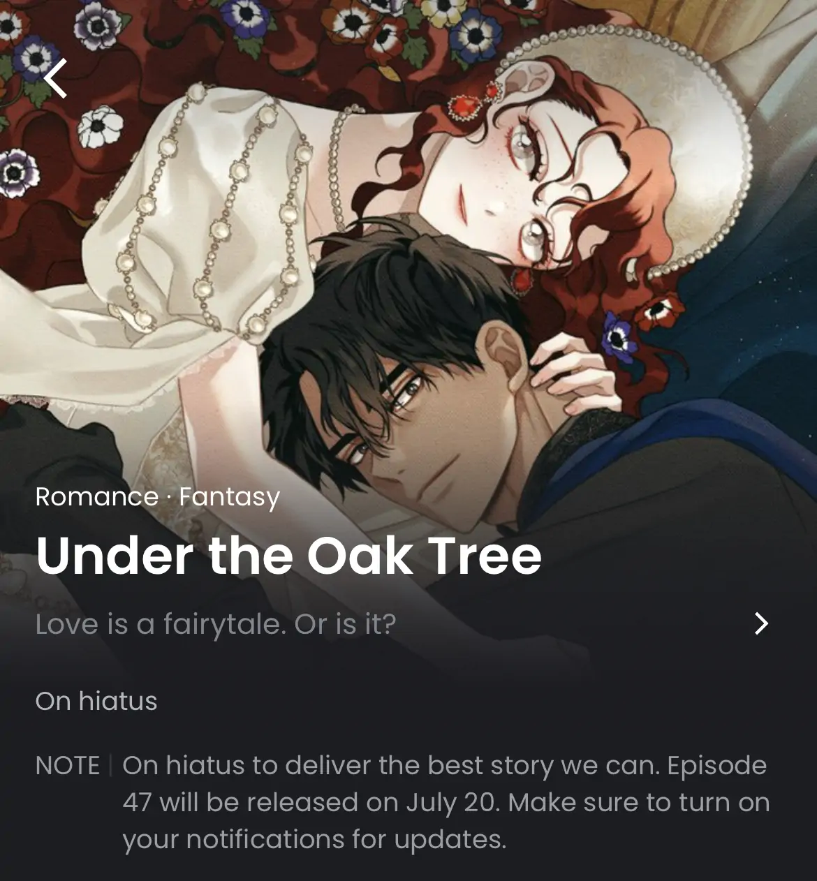 Under the Oak Tree chapter 46.1 page 1