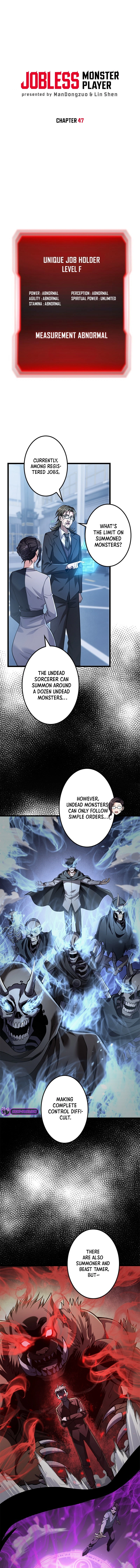 Unemployed Monster Player chapter 47 page 1