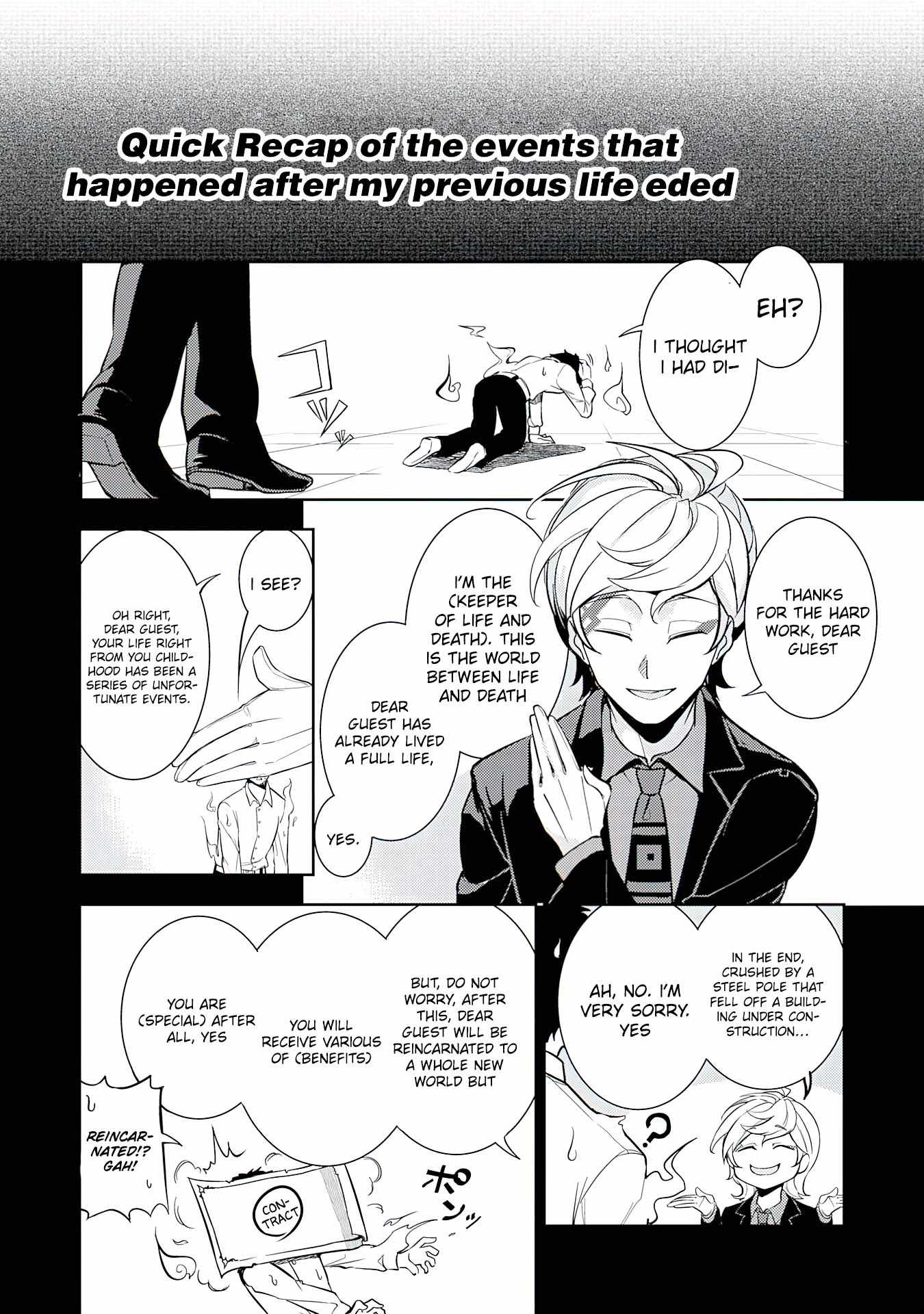 Unluckiness to the Strongest Man chapter 1 page 5