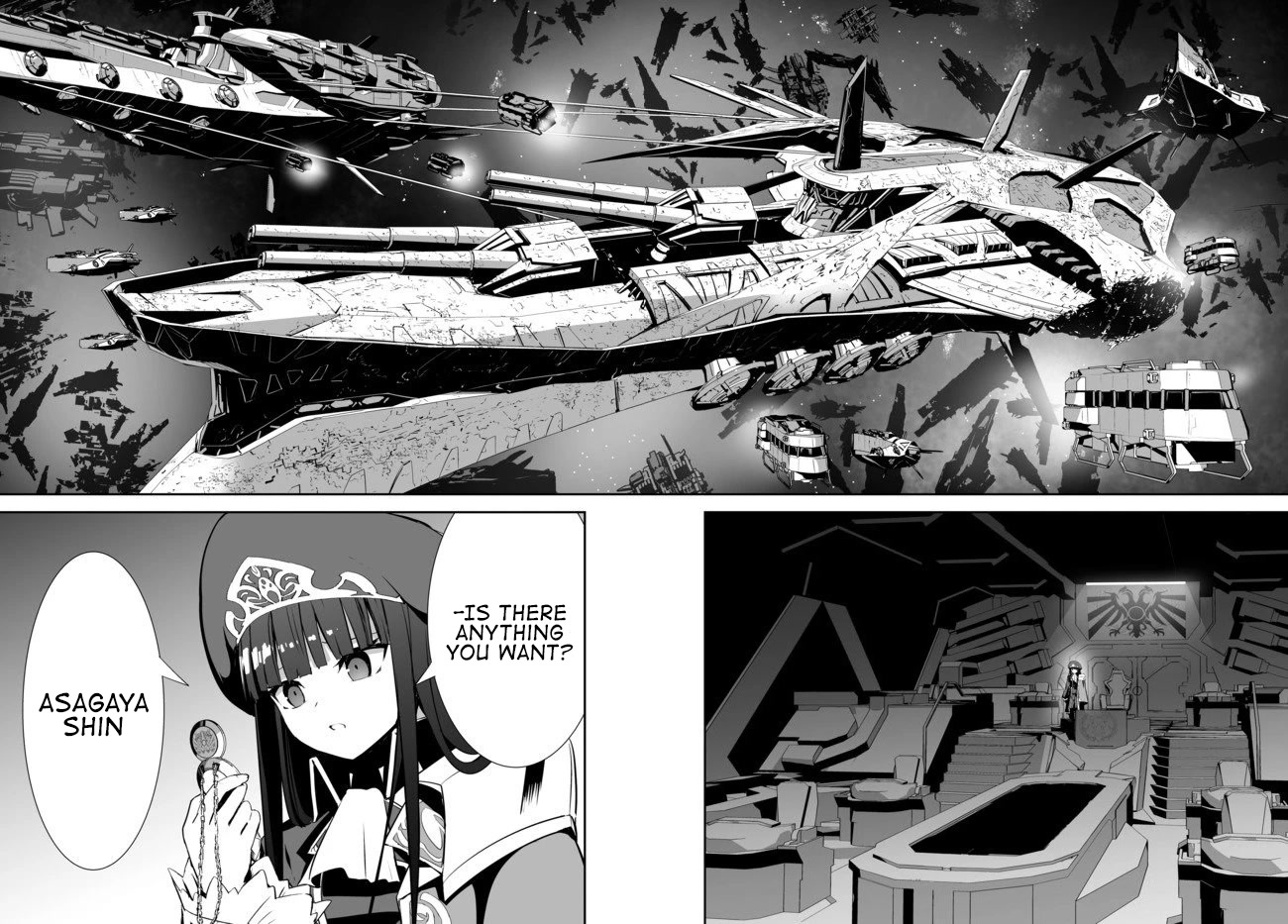 Unparalleled Path ~ Reincarnated as the AI for a Space Battleship ~ chapter 10 page 6