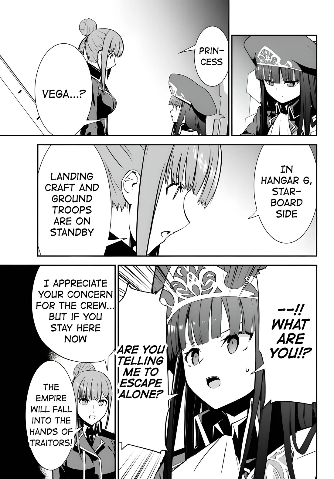 Unparalleled Path ~ Reincarnated as the AI for a Space Battleship ~ chapter 13 page 11