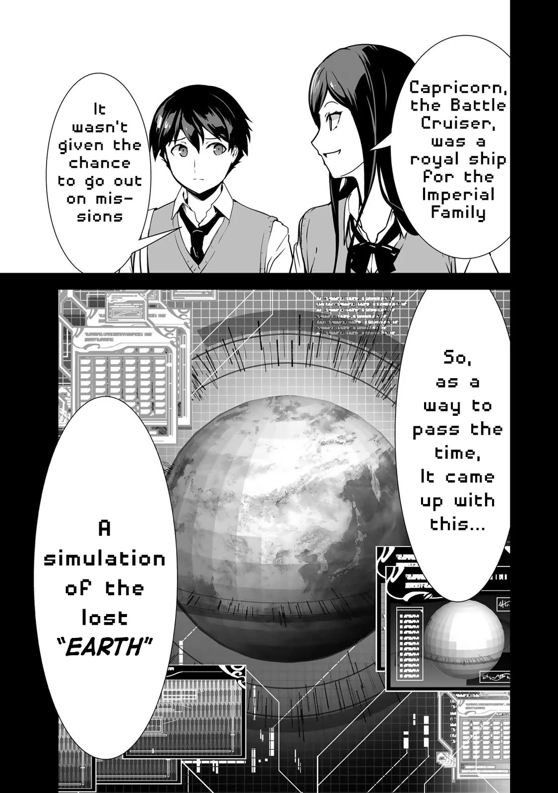 Unparalleled Path ~ Reincarnated as the AI for a Space Battleship ~ chapter 14 page 12