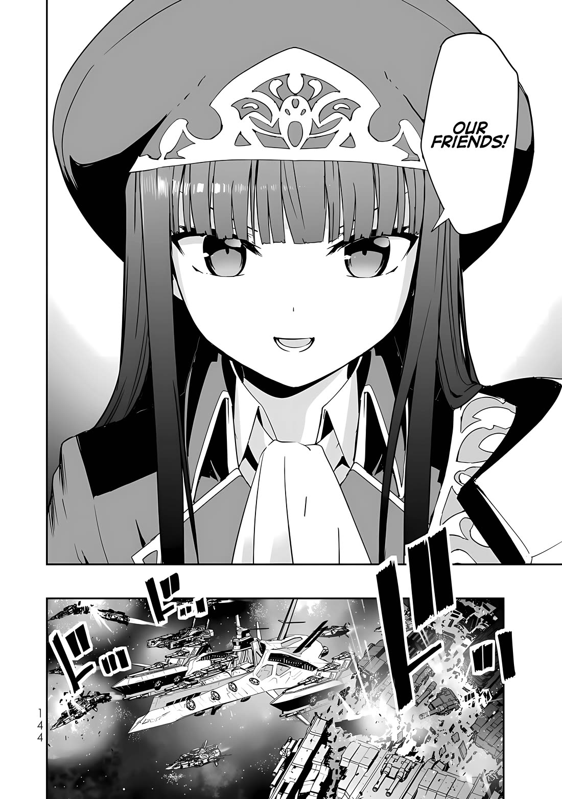 Unparalleled Path ~ Reincarnated as the AI for a Space Battleship ~ chapter 15 page 11