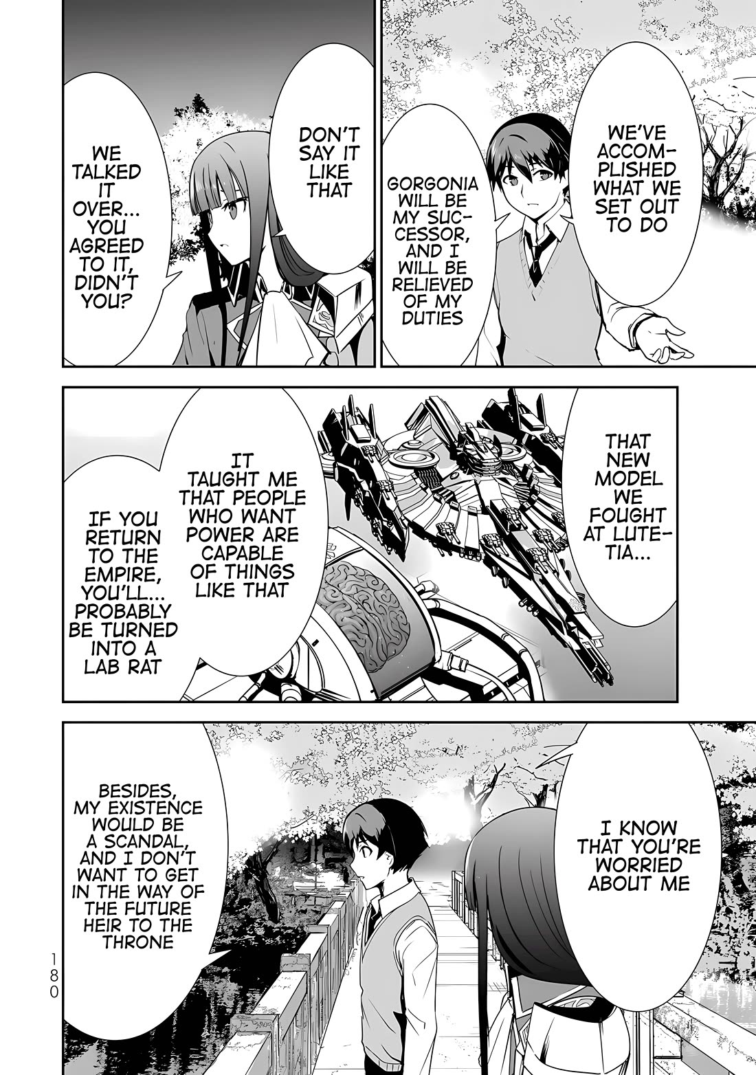 Unparalleled Path ~ Reincarnated as the AI for a Space Battleship ~ chapter 15 page 43