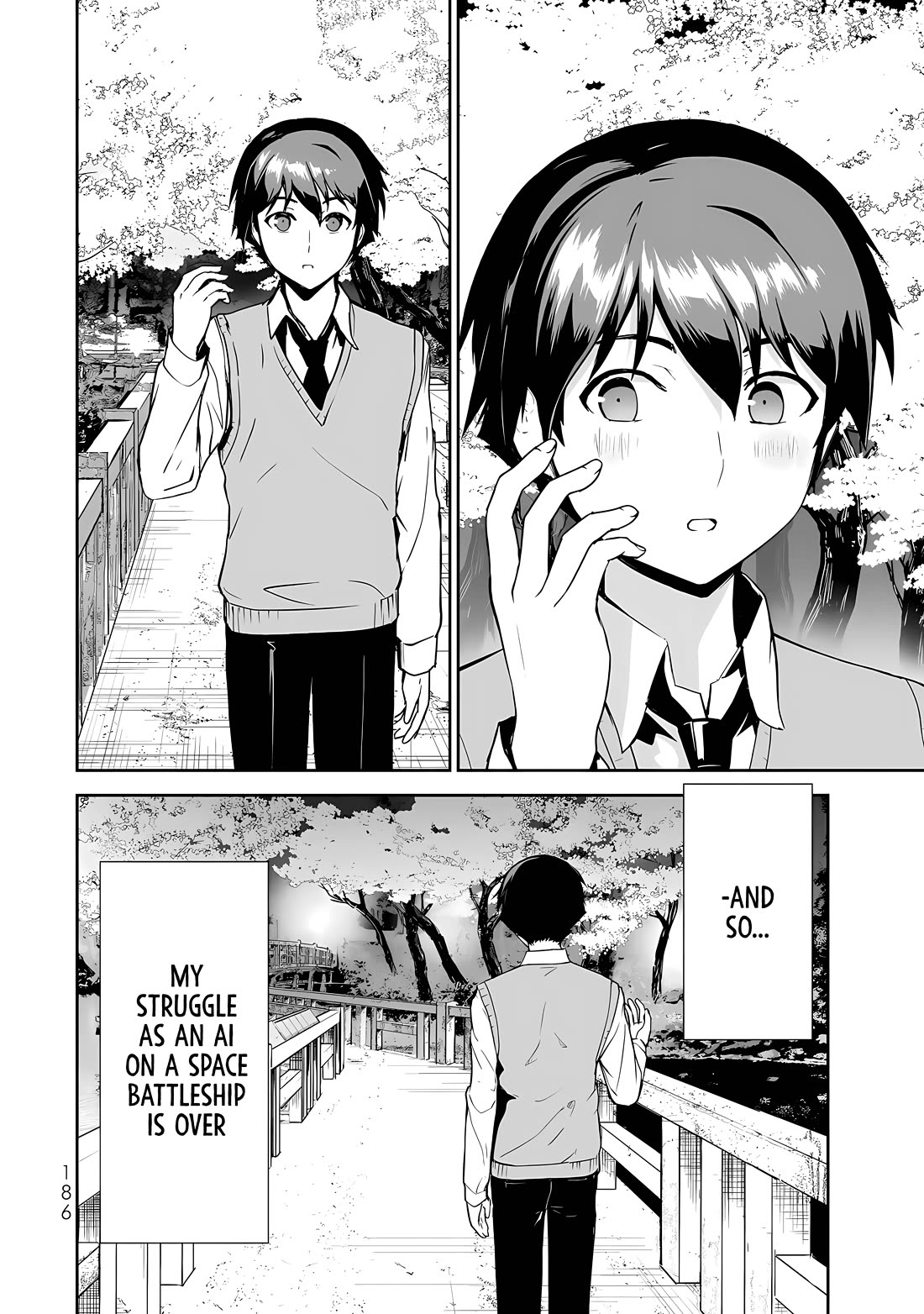 Unparalleled Path ~ Reincarnated as the AI for a Space Battleship ~ chapter 15 page 48