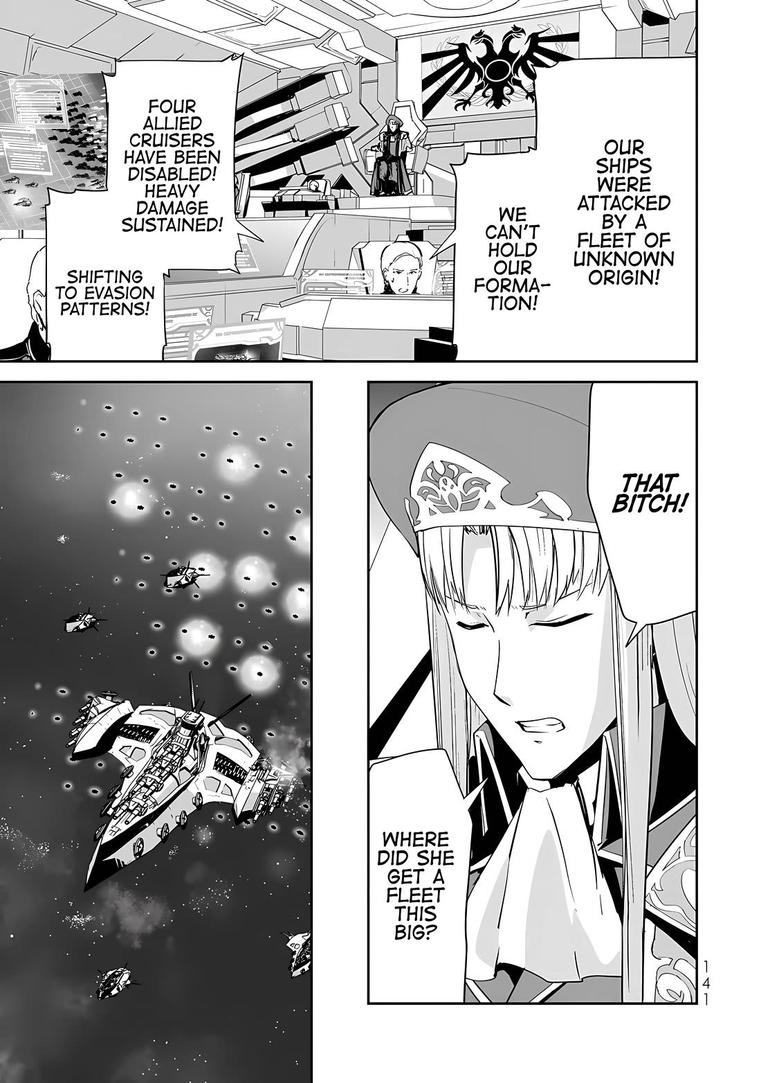 Unparalleled Path ~ Reincarnated as the AI for a Space Battleship ~ chapter 15 page 8