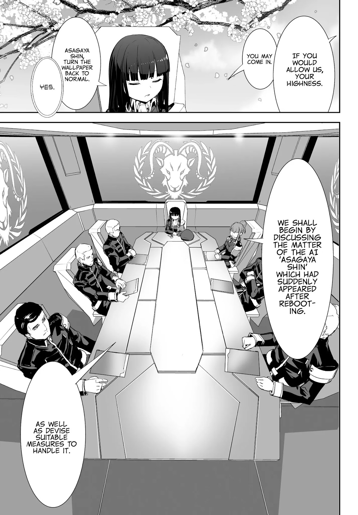 Unparalleled Path ~ Reincarnated as the AI for a Space Battleship ~ chapter 2 page 12