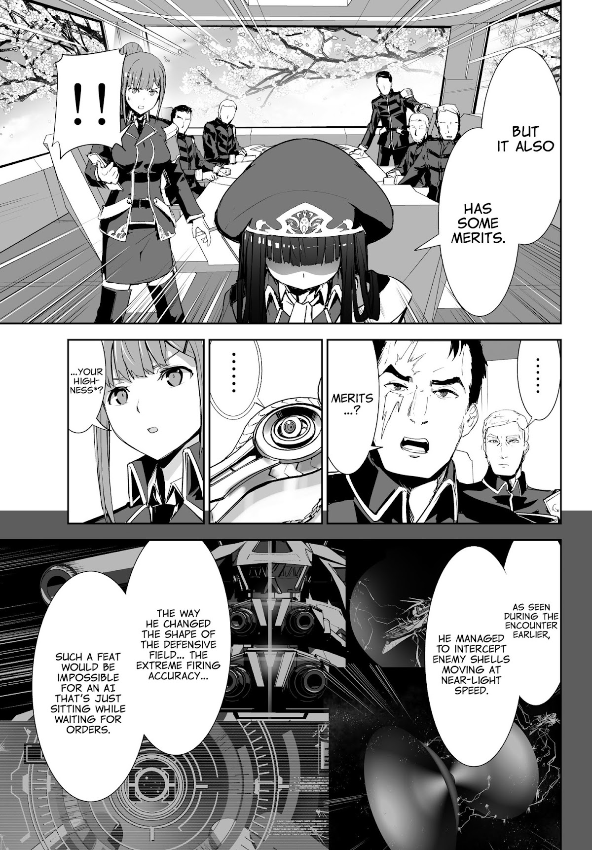 Unparalleled Path ~ Reincarnated as the AI for a Space Battleship ~ chapter 2 page 22