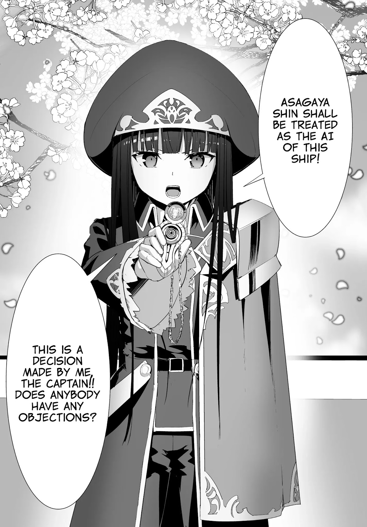 Unparalleled Path ~ Reincarnated as the AI for a Space Battleship ~ chapter 2 page 27