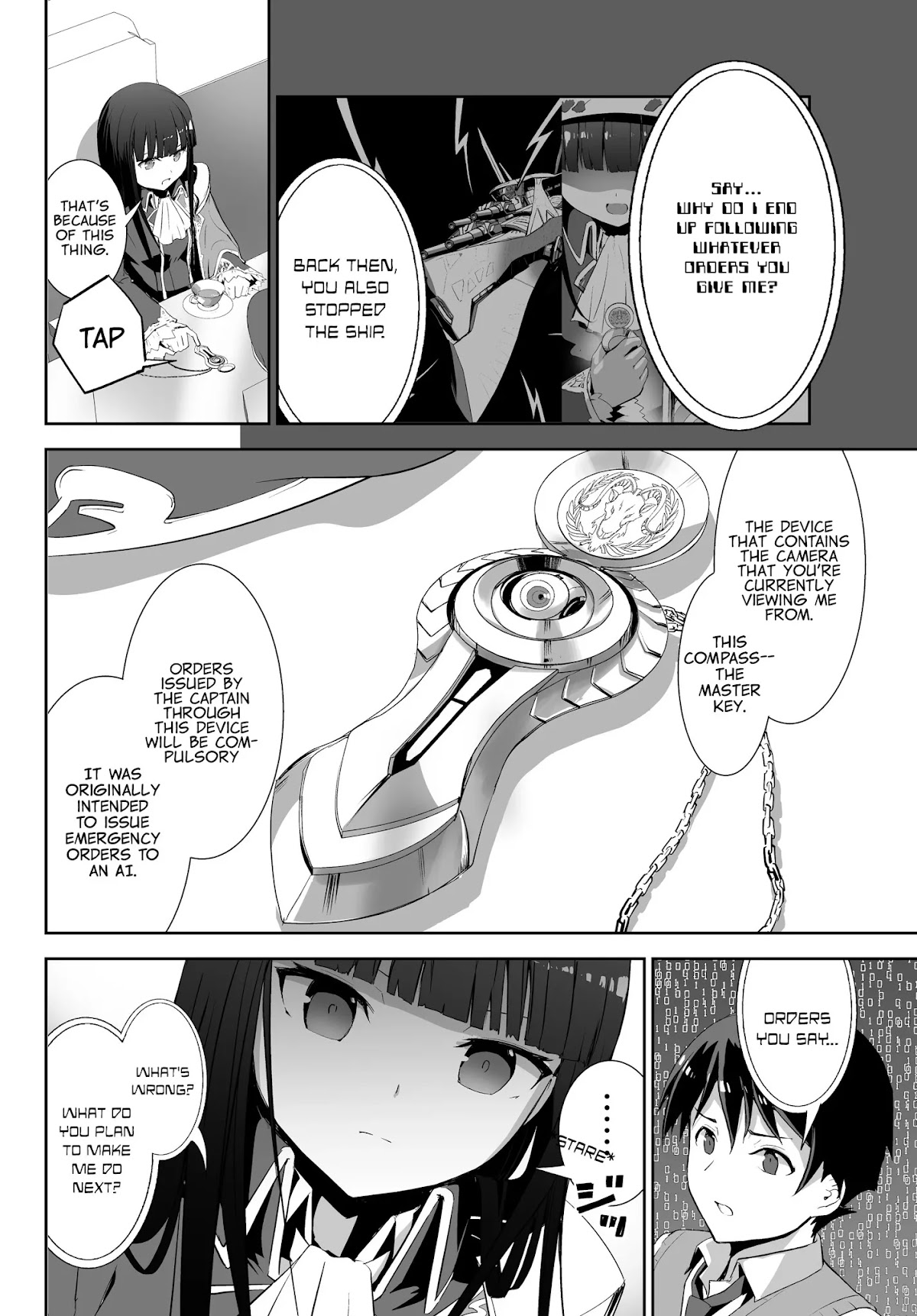 Unparalleled Path ~ Reincarnated as the AI for a Space Battleship ~ chapter 2 page 9