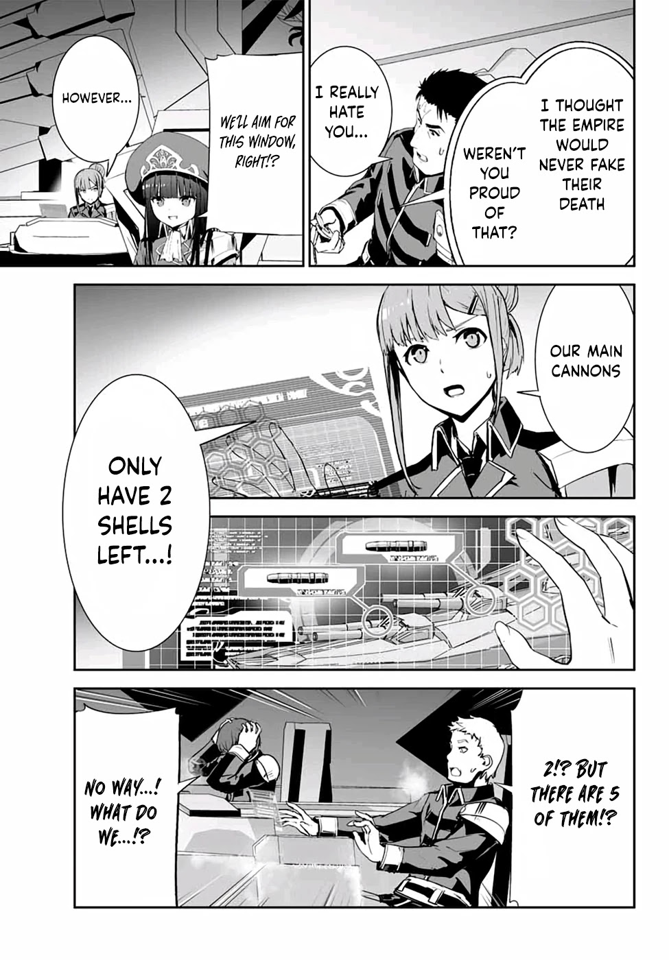 Unparalleled Path ~ Reincarnated as the AI for a Space Battleship ~ chapter 4 page 12