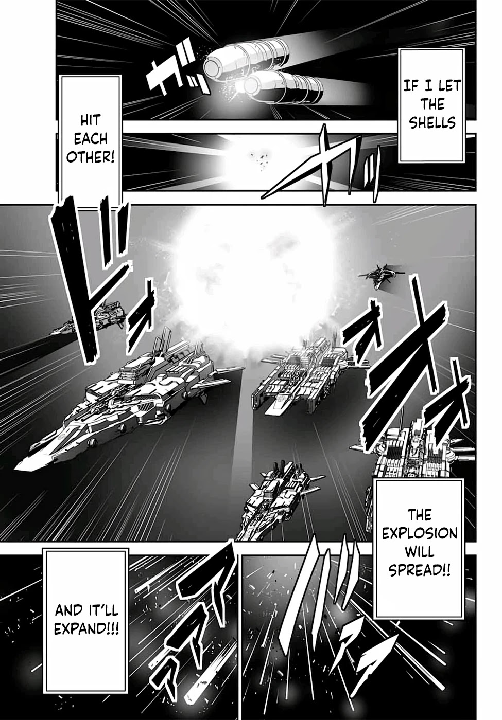 Unparalleled Path ~ Reincarnated as the AI for a Space Battleship ~ chapter 4 page 18
