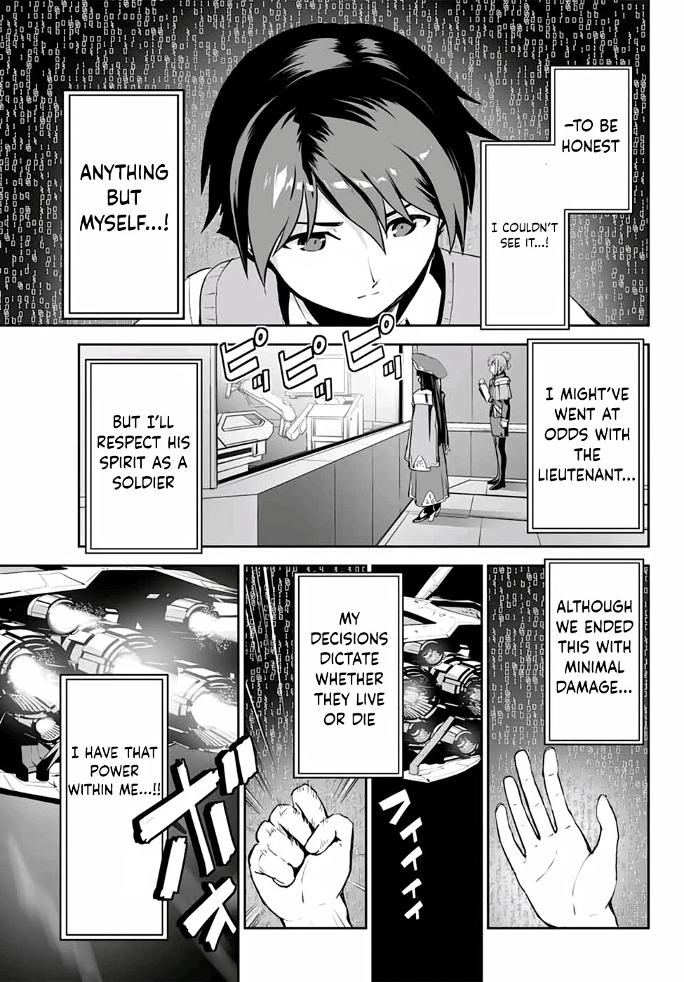 Unparalleled Path ~ Reincarnated as the AI for a Space Battleship ~ chapter 4 page 28