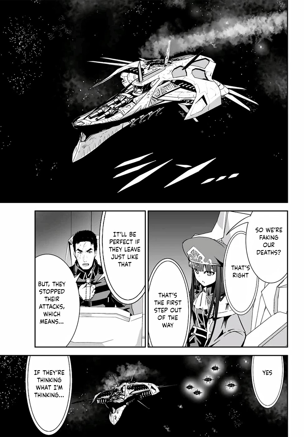 Unparalleled Path ~ Reincarnated as the AI for a Space Battleship ~ chapter 4 page 4