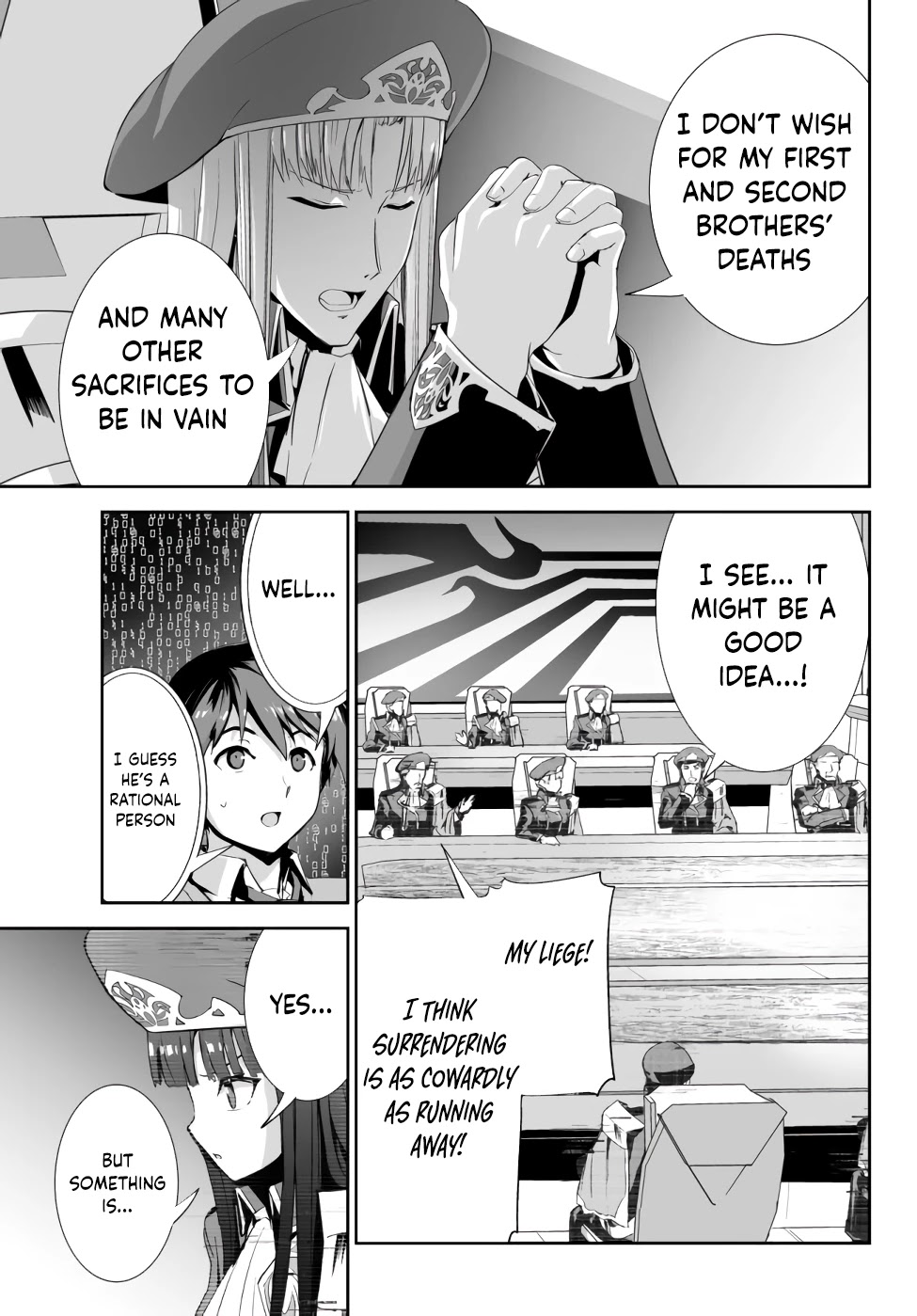 Unparalleled Path ~ Reincarnated as the AI for a Space Battleship ~ chapter 5 page 22