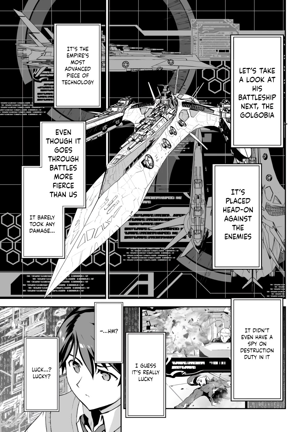 Unparalleled Path ~ Reincarnated as the AI for a Space Battleship ~ chapter 5 page 28