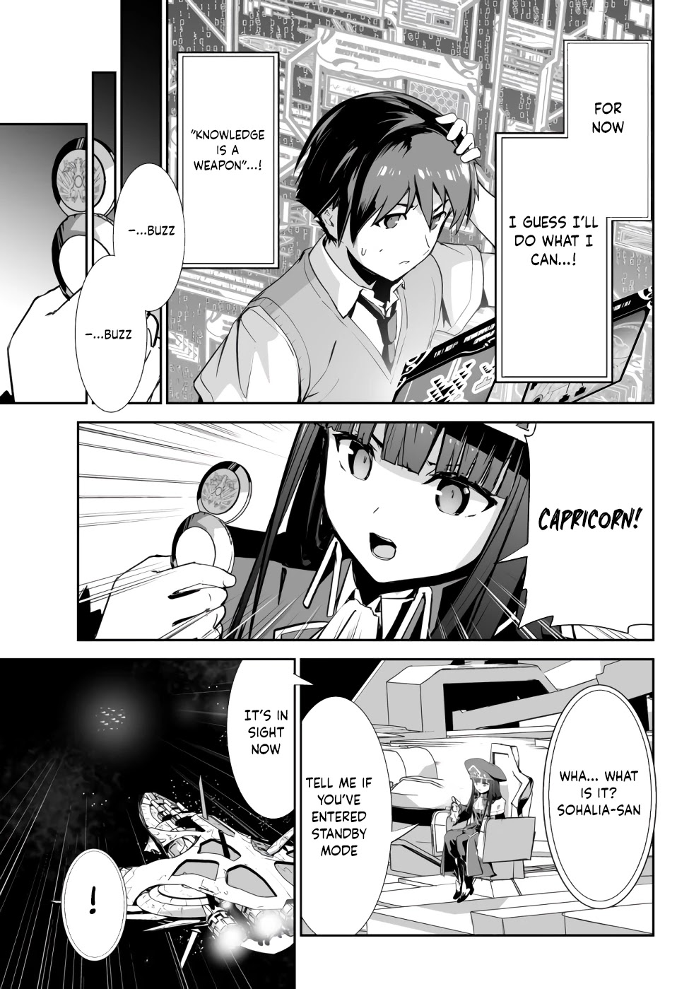 Unparalleled Path ~ Reincarnated as the AI for a Space Battleship ~ chapter 5 page 4