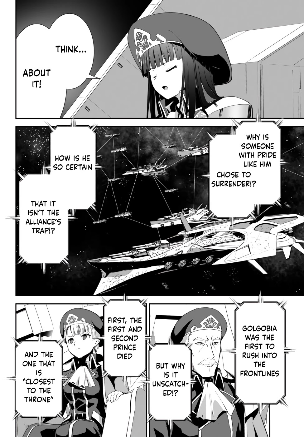 Unparalleled Path ~ Reincarnated as the AI for a Space Battleship ~ chapter 6 page 19