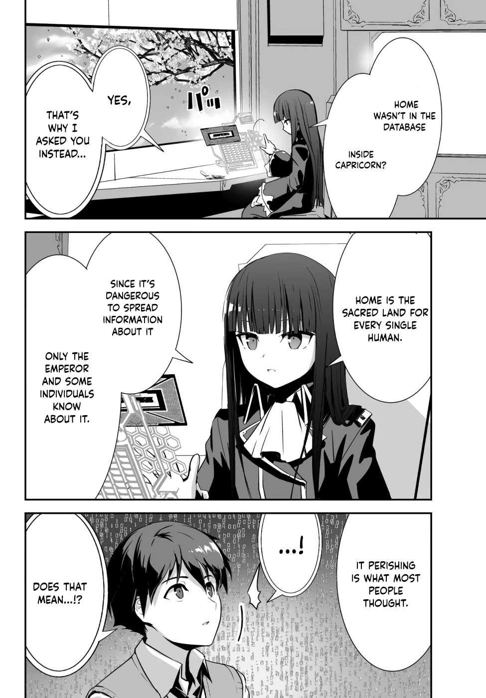 Unparalleled Path ~ Reincarnated as the AI for a Space Battleship ~ chapter 7 page 24