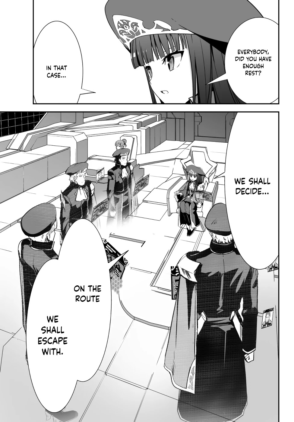 Unparalleled Path ~ Reincarnated as the AI for a Space Battleship ~ chapter 7 page 3