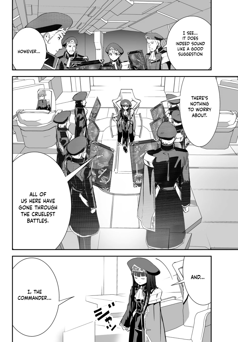 Unparalleled Path ~ Reincarnated as the AI for a Space Battleship ~ chapter 7 page 8