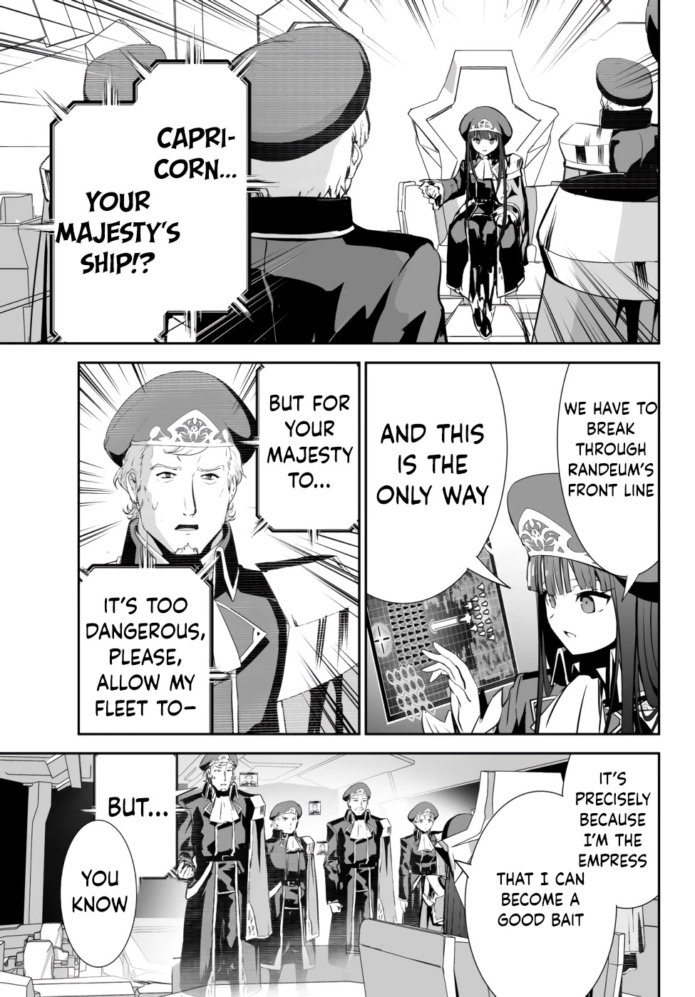 Unparalleled Path ~ Reincarnated as the AI for a Space Battleship ~ chapter 8 page 7