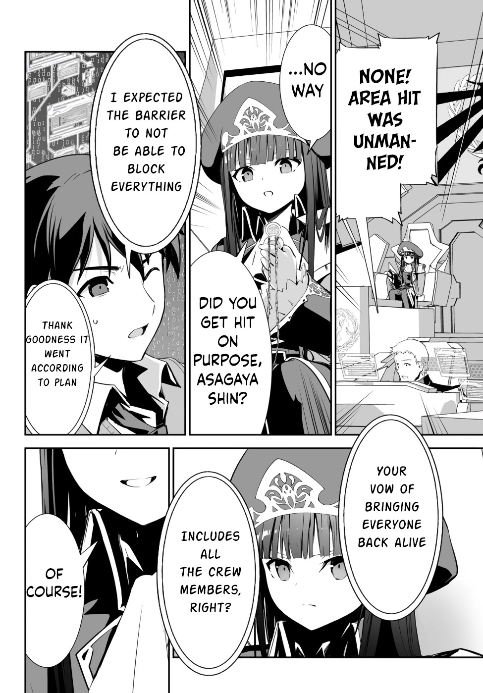 Unparalleled Path ~ Reincarnated as the AI for a Space Battleship ~ chapter 9 page 7