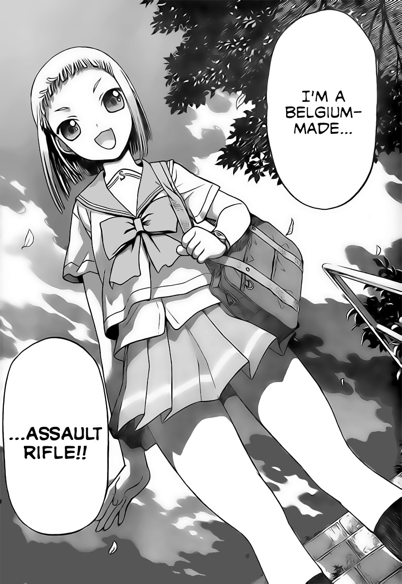 Upotte!! chapter 1 page 16