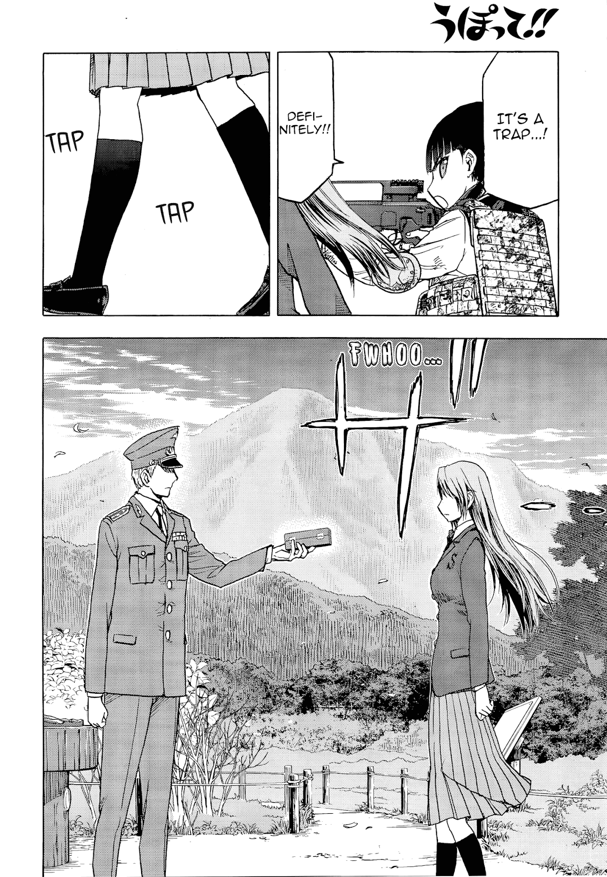 Upotte!! chapter 102 page 23