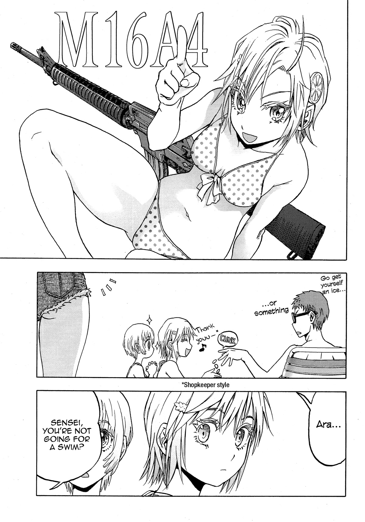 Upotte!! chapter 105 page 6