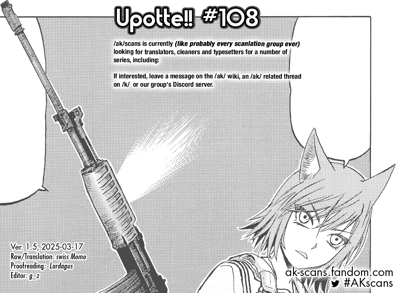 Upotte!! chapter 108 page 21