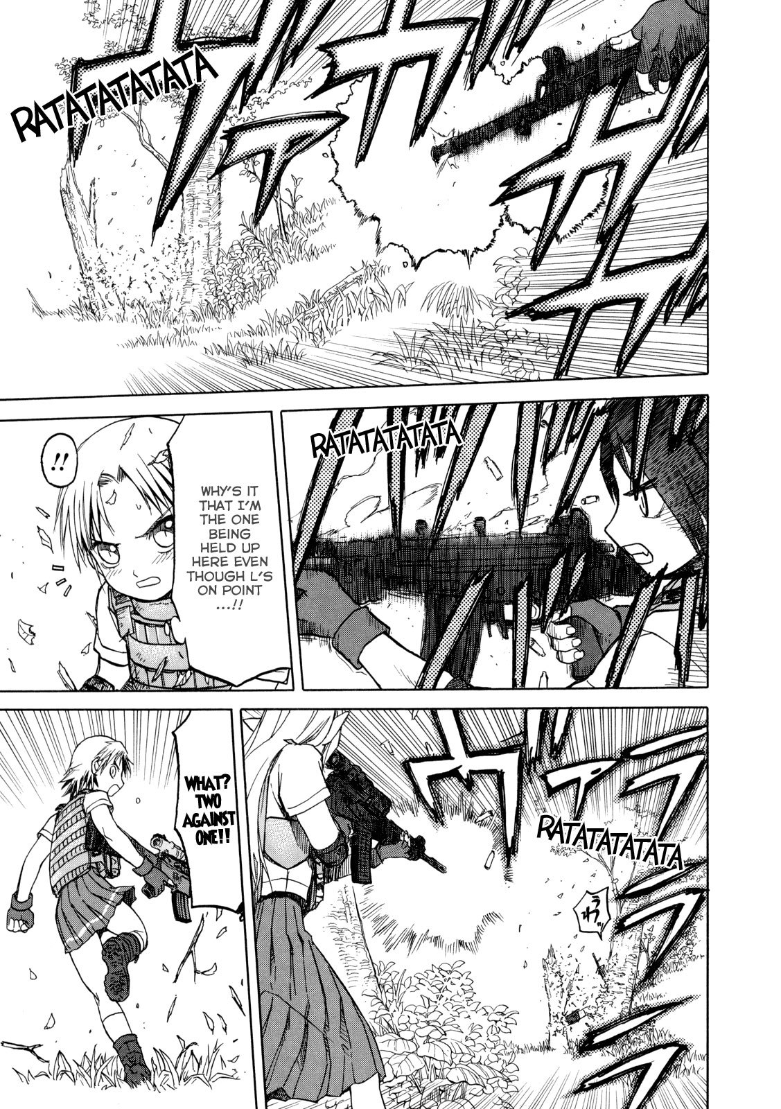 Upotte!! chapter 17 page 13