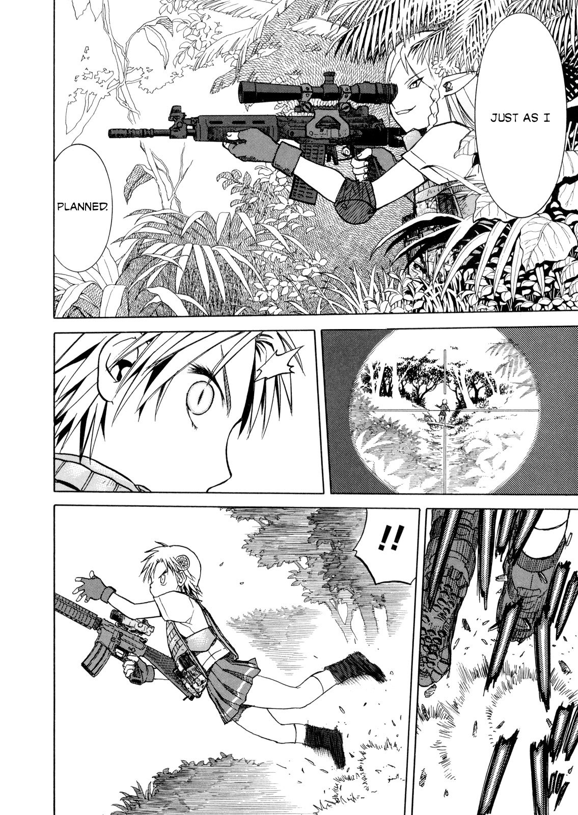 Upotte!! chapter 17 page 16