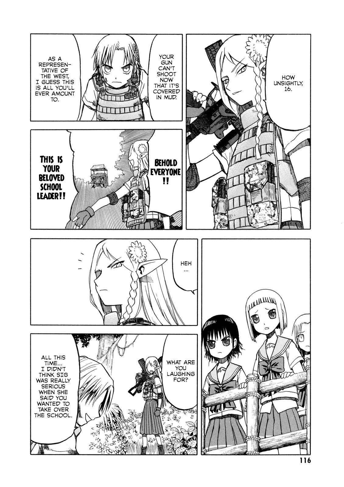 Upotte!! chapter 17 page 18