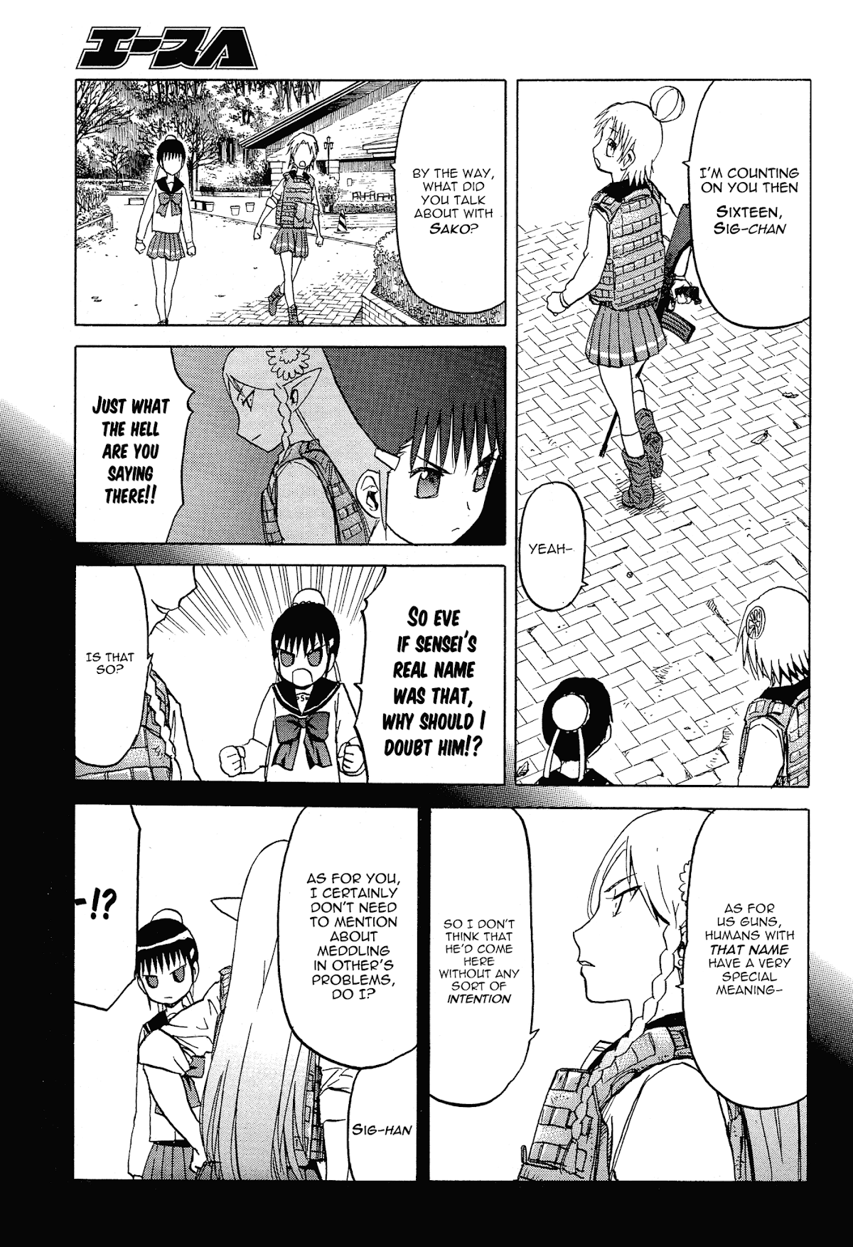 Upotte!! chapter 57 page 7