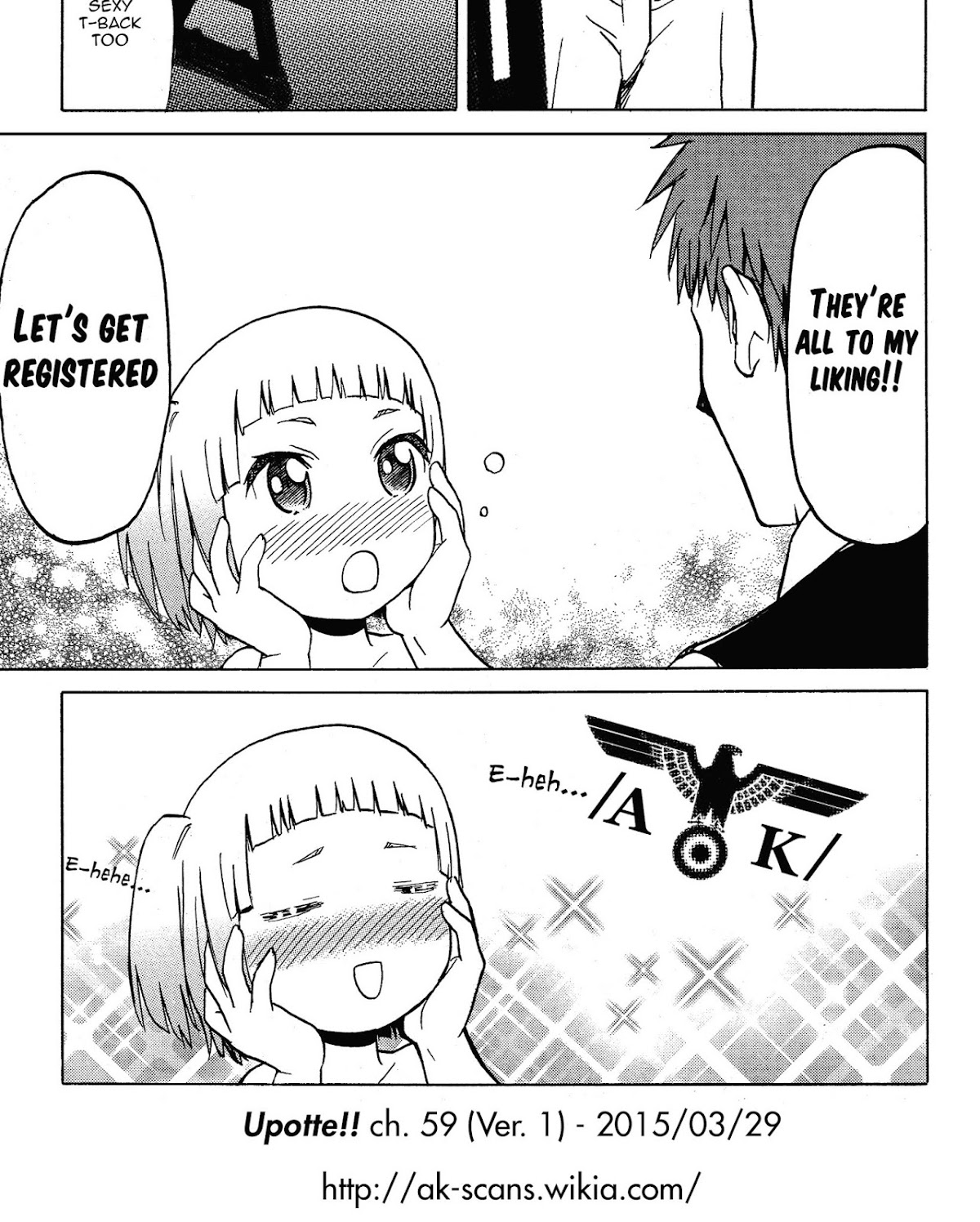 Upotte!! chapter 59 page 20