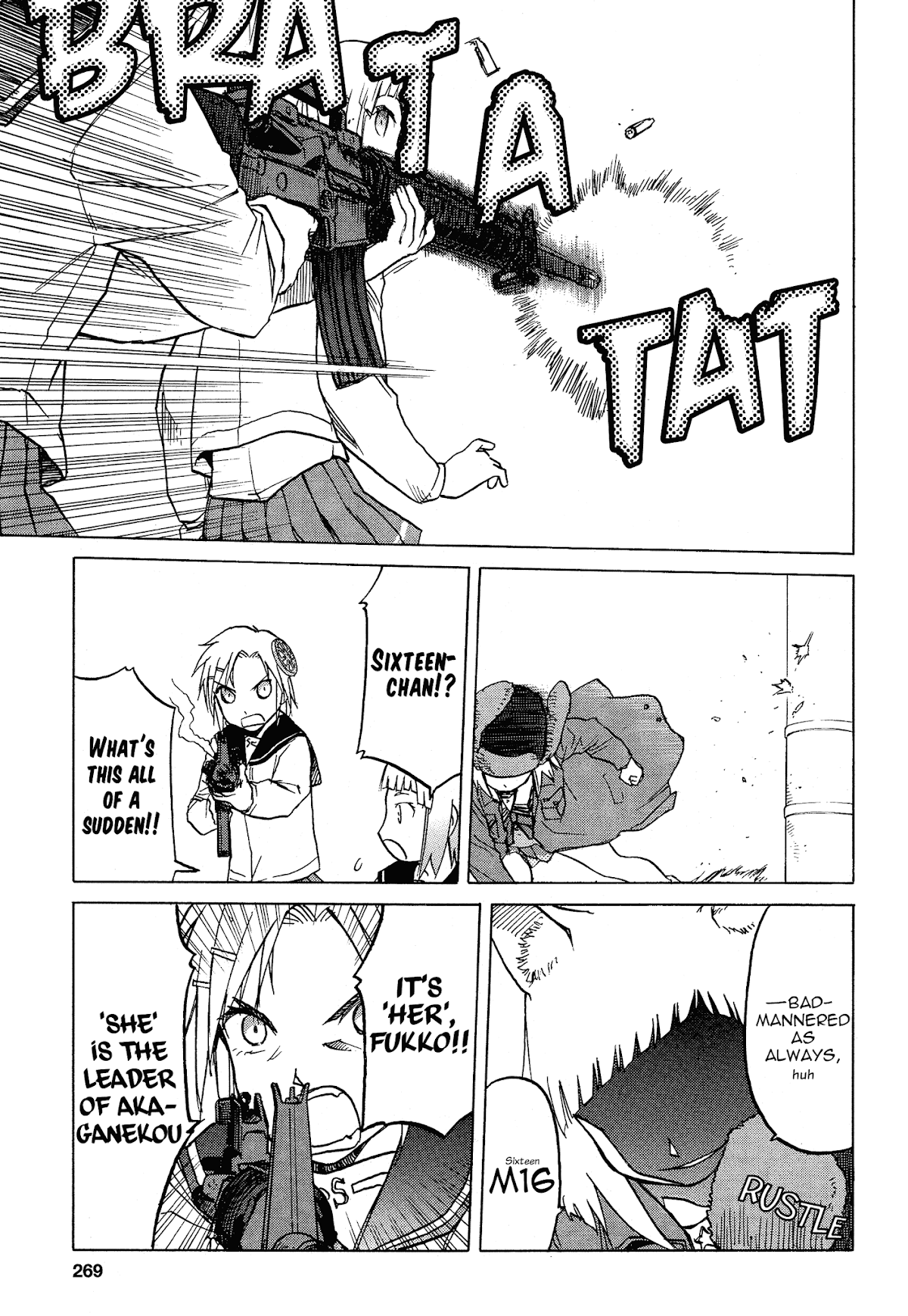 Upotte!! chapter 60 page 11