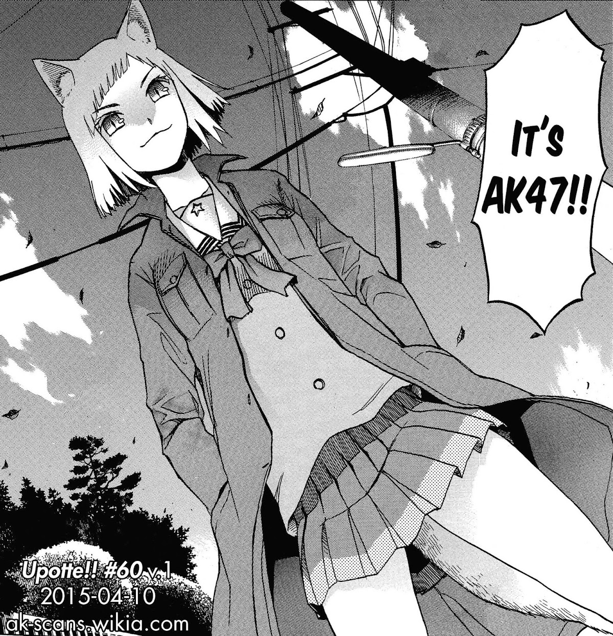 Upotte!! chapter 60 page 17