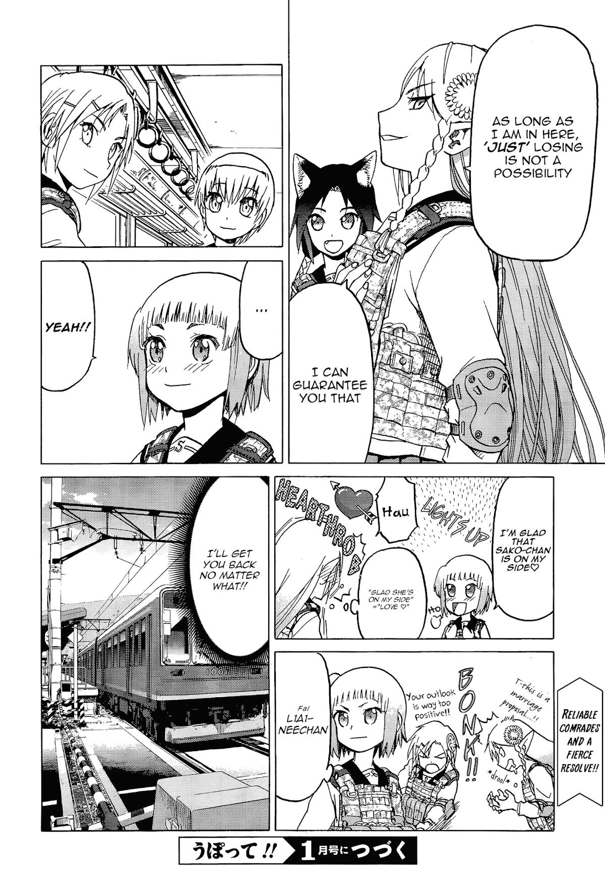 Upotte!! chapter 75 page 18