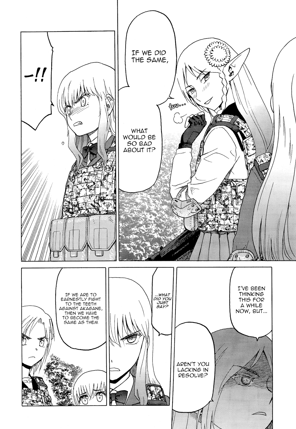 Upotte!! chapter 80 page 6
