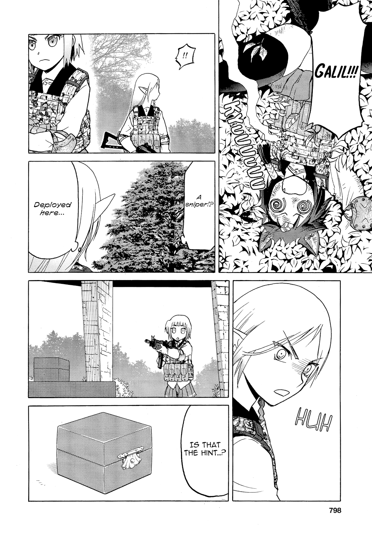 Upotte!! chapter 81 page 18