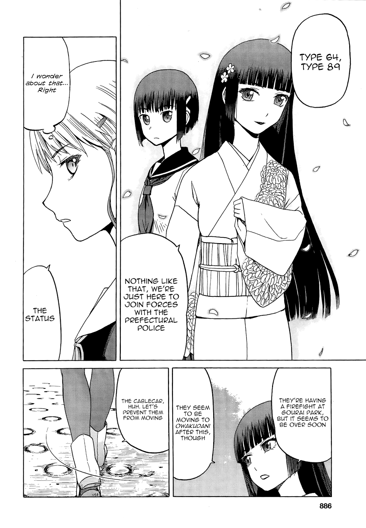 Upotte!! chapter 82 page 10