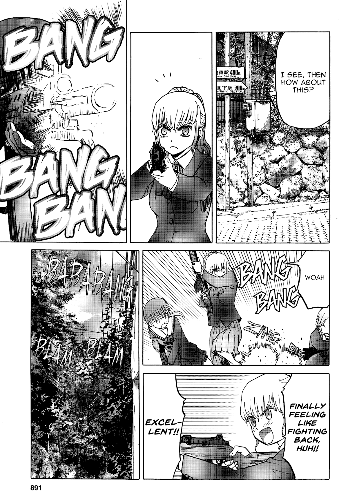 Upotte!! chapter 82 page 15