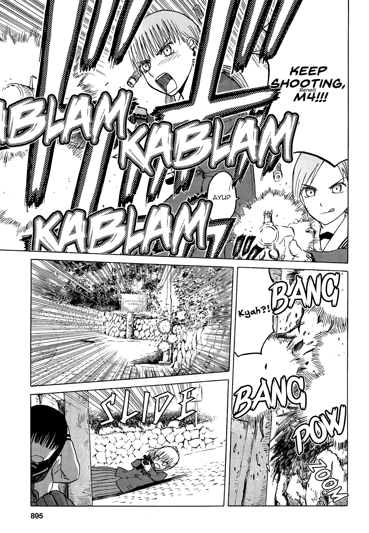 Upotte!! chapter 82 page 19