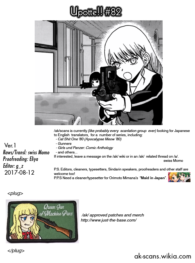 Upotte!! chapter 82 page 22