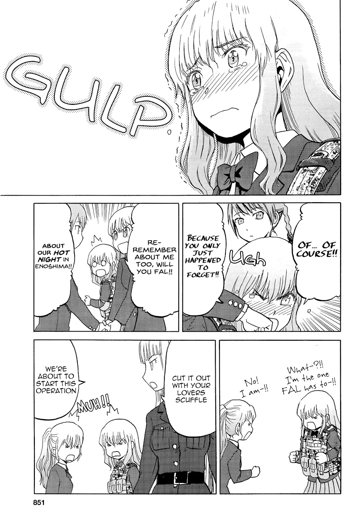 Upotte!! chapter 86 page 7