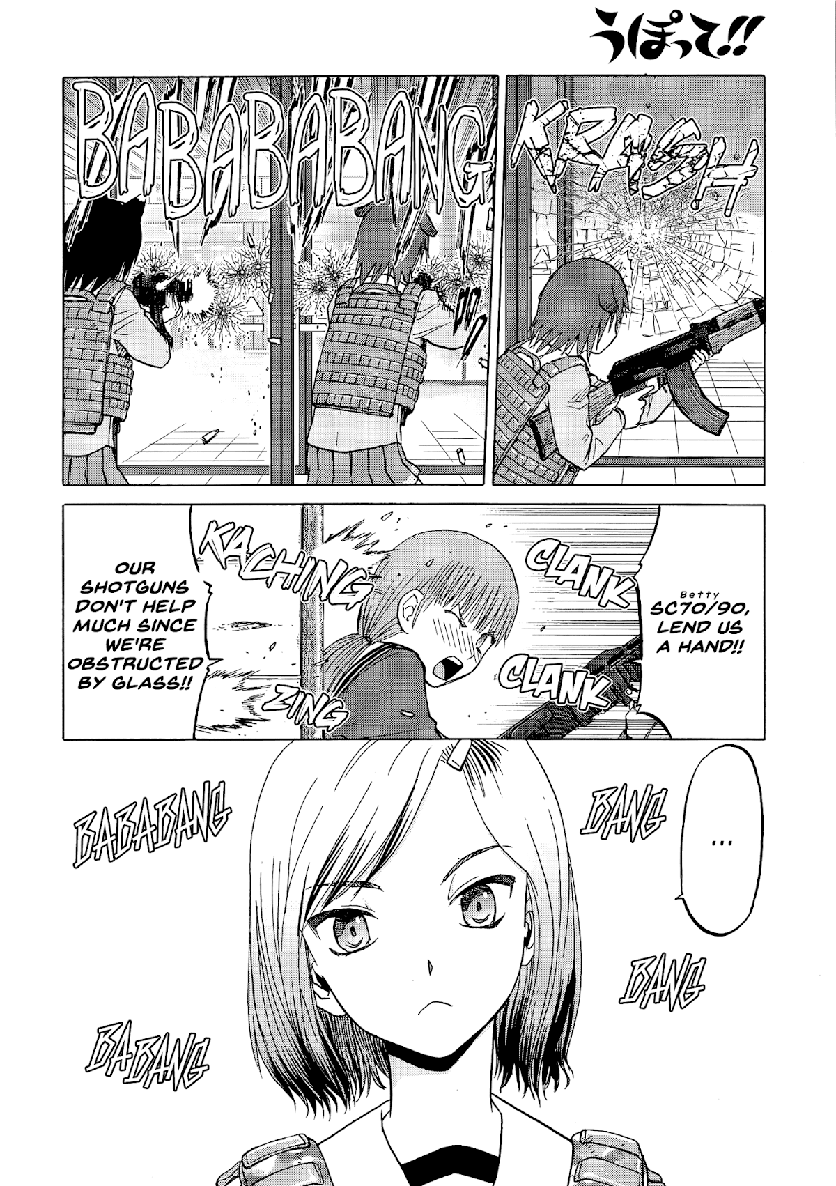 Upotte!! chapter 87 page 10